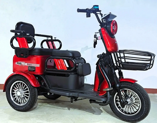 Електричний трицикл Corso &laquo;Protex Power&raquo; PL-643319 + 1 ЯЩИК АКУМ, двигун 1200W  72V/24Ah літій-залізно-фосфатний 097668-7 фото