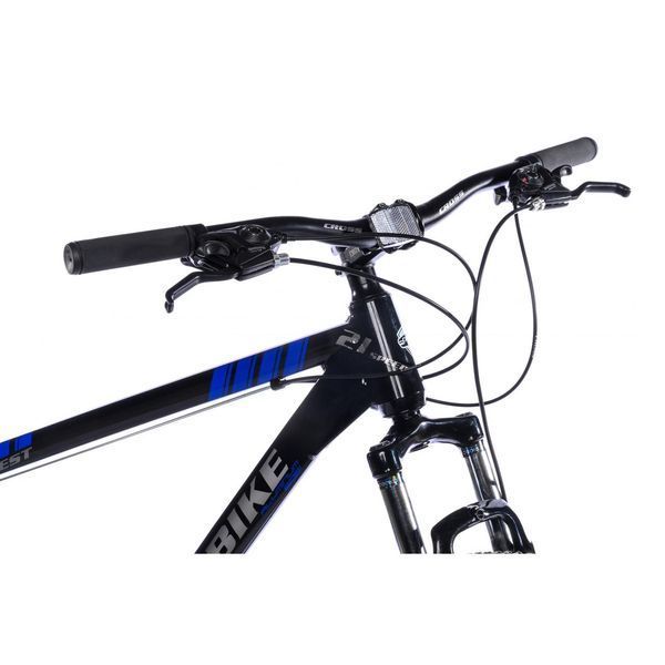 Спортивный Велосипед Crossbike Everest 27*17 Черно-Синій (shimano) Алюміній (Leader) 1842888209 фото