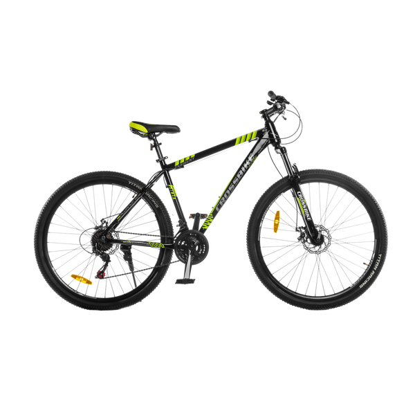 Спортивный Велосипед Crossbike Everest 27*17 Черно-Желтый (shimano) Алюминий (Leader) 1842890957 фото