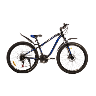Гірський велосипед Cross Rider 26"13" Чорно Синій (від 130 см) 1855613010 фото