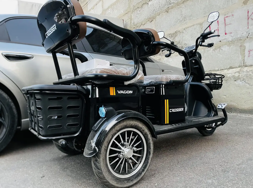Електро Трицикл Crosser Vagon 72V/20AH/800W 088 фото