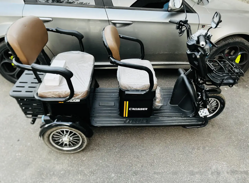 Електро Трицикл Crosser Vagon 72V/20AH/800W 088 фото