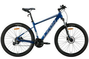 Велосипед AL 27.5" Leon XC 80 AM Hydraulic lock out HDD рама-18" синий с серым л77896 фото