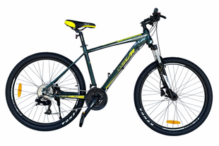 Велосипед Oskar 26"Predator зелений касета 24 швидкості 23234573467 фото
