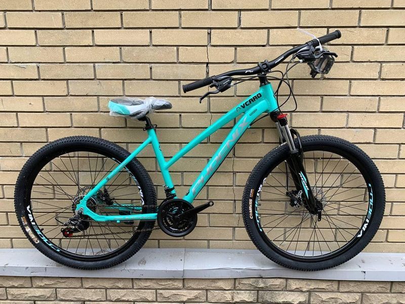 Спортивный Женский Велосипед PHOENIX 26*17* VCARO бирюзовый 1586055823 фото