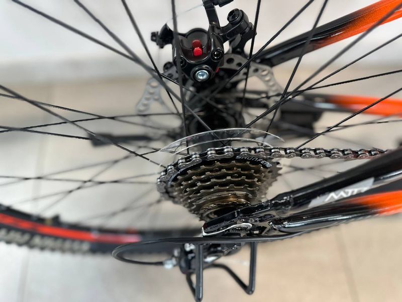Велосипед CrossBike URUS 2024 26" 13" Помаранчевий 565656 фото