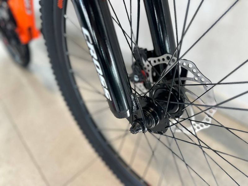Велосипед CrossBike URUS 2024 26" 13" Помаранчевий 565656 фото