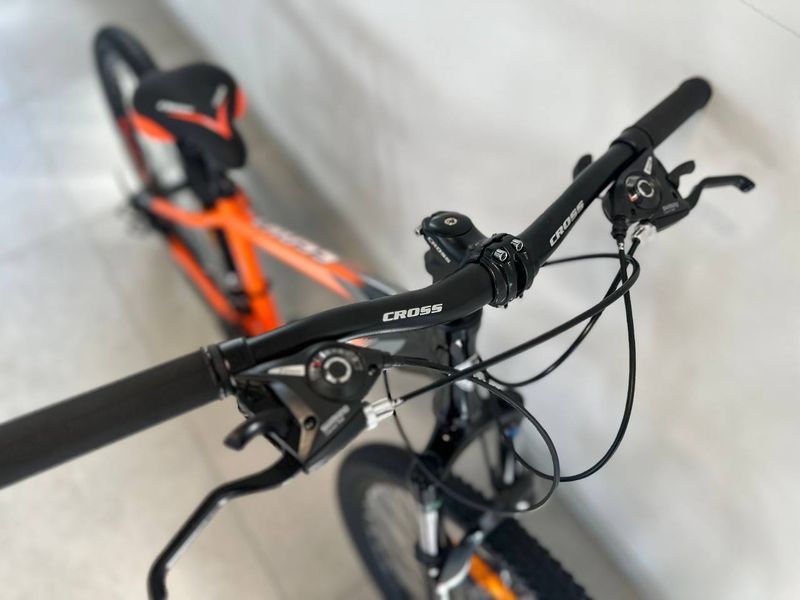 Велосипед CrossBike URUS 2024 26" 13" Помаранчевий 565656 фото