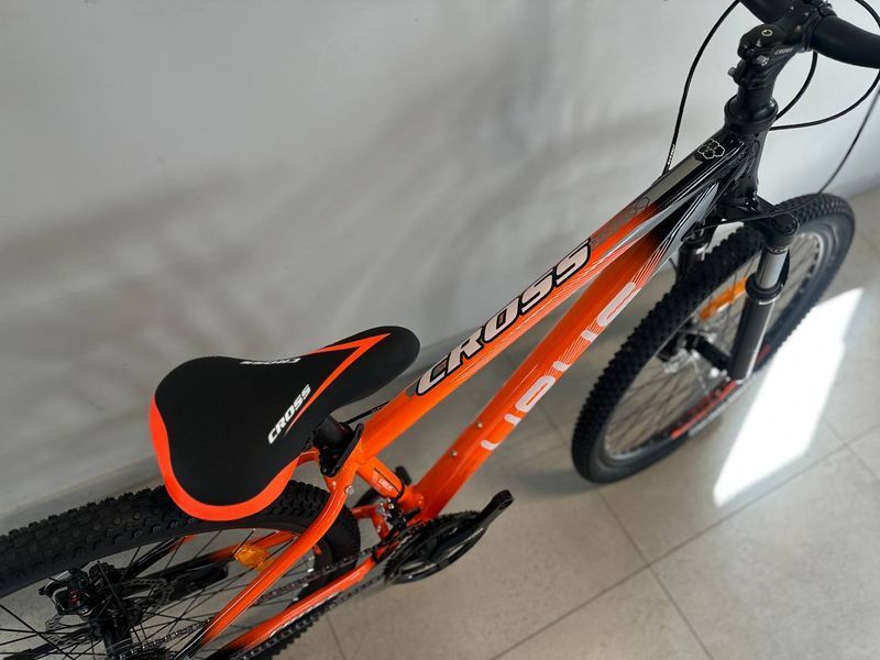 Велосипед CrossBike URUS 2024 26" 13" Помаранчевий 565656 фото