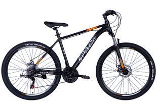 Велосипед AL 27.5" SPACE PHAETON (039) AM DD трещотка рама-19" черно-оранжевый 2024 765855 фото