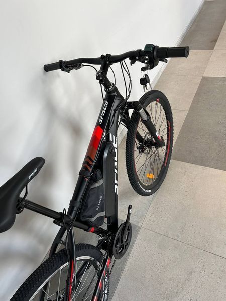 Электровелосипед 27.5" SPACE MERCURY (036) AM DD трещотка рама-17" черно-красный 500 w 48 v 15 ah 680644 фото