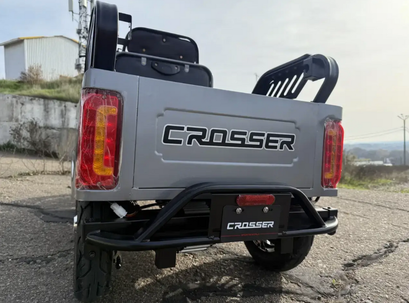 Електрскутер трьоколісний Crosser Transit TR-5 літій залізофосфат 76.8V/30AH/1500W 2026 78229-299 фото