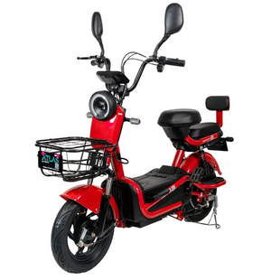 Електроскутер ATLAS Elegant Black 48V20Ah 500W 79-689 фото