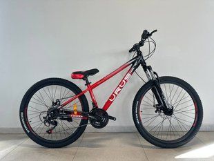 Велосипед CrossBike URUS 2024 26" 13" Червоний 76769 фото