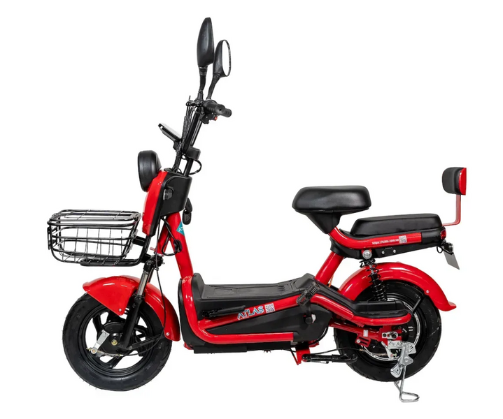 Електроскутер ATLAS Elegant Black 48V20Ah 500W 79-689 фото