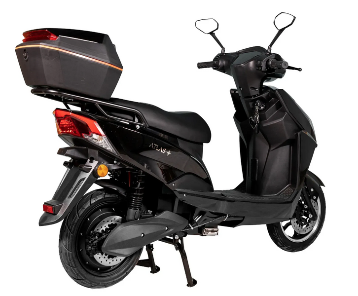 Електроскутер ATLAS Spider 2 Box 2000W Plus Black 6656765706 фото