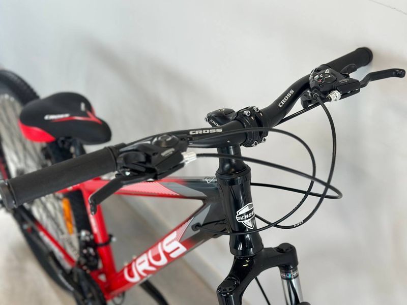 Велосипед CrossBike URUS 2024 26" 13" Червоний 76769 фото