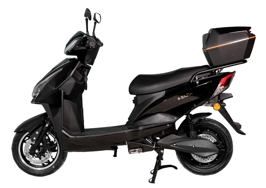 Електроскутер ATLAS Spider 2 Box 2000W Plus Black 6656765706 фото