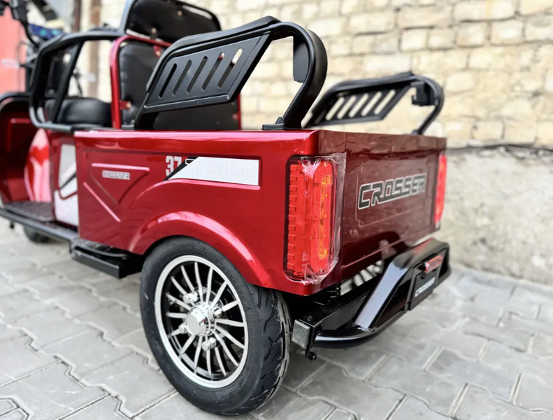 Электроскутер трехколесный Crosser Transit 72V/20AH/800W 69758 фото