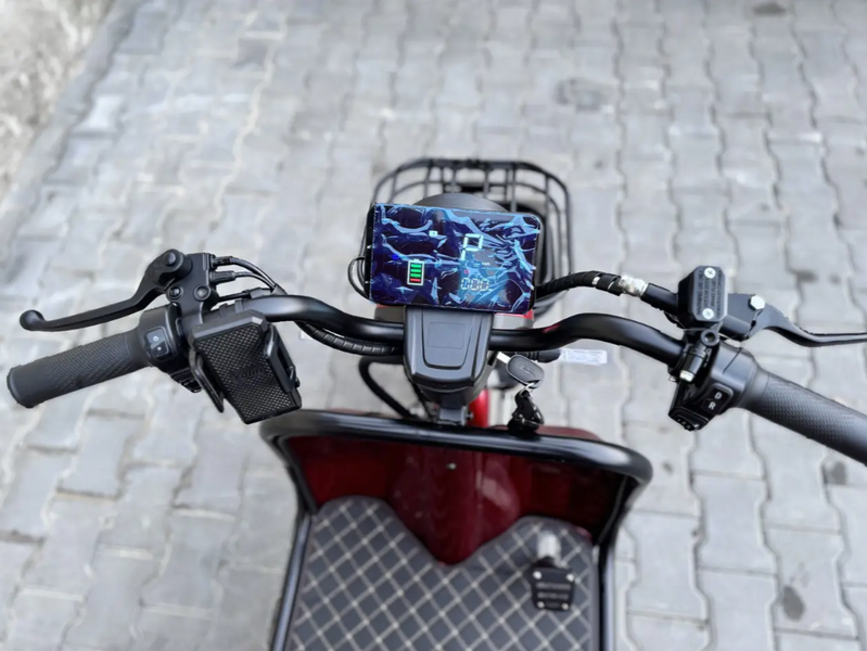 Электроскутер трехколесный Crosser Transit 72V/20AH/800W 69758 фото