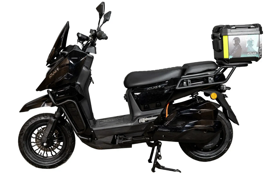 Електроскутер ATLAS Tour Box 2000W Black 96-6978 фото