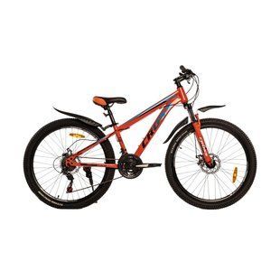 Спортивный Велосипед Cross Fast 24"13" Оранжевый (от 130 см) Shimano 2023 год 1855780504 фото