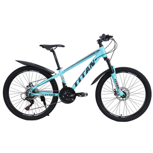 ПОДРОСТКОВЫЙ СПОРТИВНЫЙ ВЕЛОСИПЕД TITAN DRAG 26" 15" БИРЮЗОВЫЙ LUX (+3 подарка) 1586555075 фото