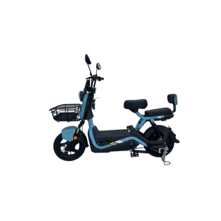 ЕЛЕКТРОСКУТЕР E-TITAN NAVIGATOR 14" ЧОРНИЙ-БЛАКИТНИЙ 500 w 3513453425 фото
