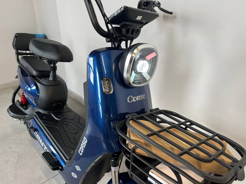 Электрический мопед Corso Canto CN-190260 двигатель 500W, аккумулятор 48V/20Ah 0284-92 фото