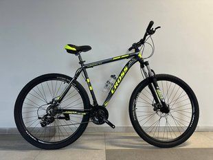 ГІРСЬКИЙ ВЕЛОСИПЕД CROSS HUNTER 29" 20" ЧОРНИЙ-ЖОВТИЙ (крос хантер) 1626002938 фото
