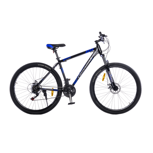 Спортивный Велосипед Crossbike Everest 29*19 Черно-Синий (shimano) Алюміній 1782442195 фото