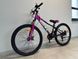 Велосипед CrossBike Sigma 2024 24" 11" Темно розовый 76586 фото 2