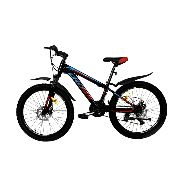 Спортивный Велосипед Cross Fast 24"13" Темно Серый (от 130 см) Shimano 2023 год 1855782416 фото