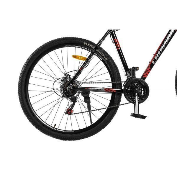 Спортивный Велосипед Crossbike Everest 29*19 Черно-Красный (shimano) Алюминий 1782442257 фото