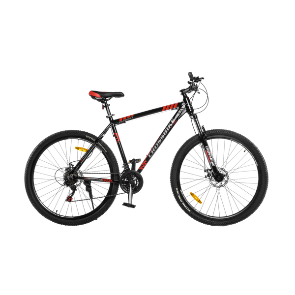Спортивный Велосипед Crossbike Everest 29*19 Черно-Красный (shimano) Алюминий 1782442257 фото