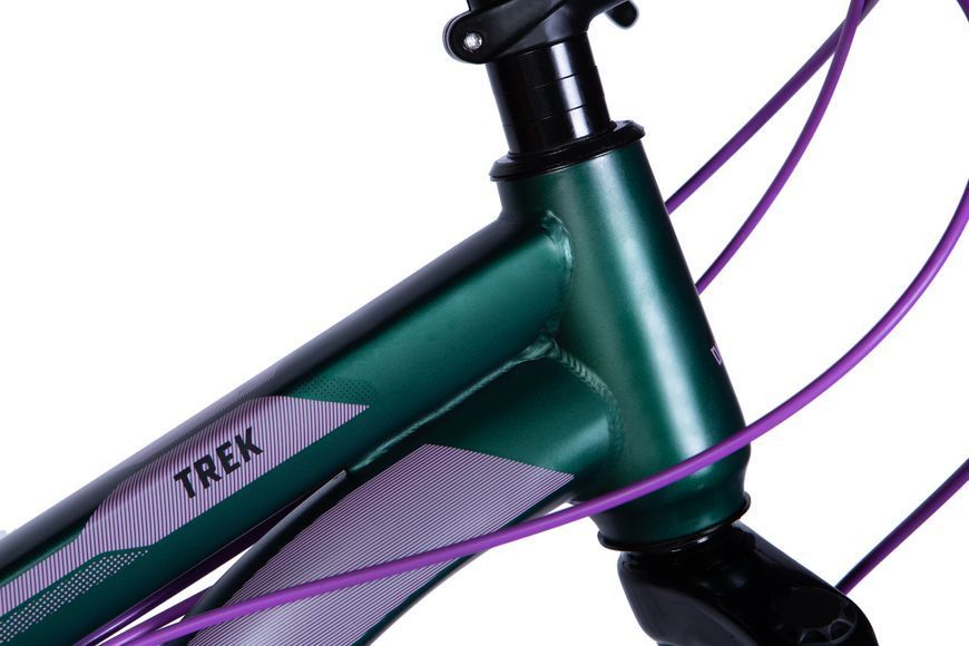 Велосипед сталь 26" Discovery TREK AM DD рама-13" зелений (матовий) з крилом Pl 2024 л88888 фото