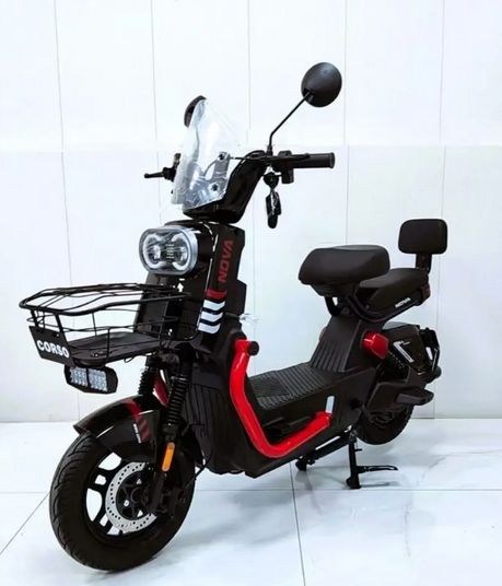 Купить Электрический мопед Corso Nova N-970120 (1) +1 ЯЩИК АККУМ