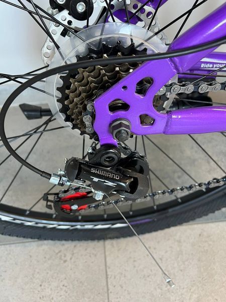Велосипед Жіночий CROSS EOS 27.5" 15" Фіолетовий 34634765 фото