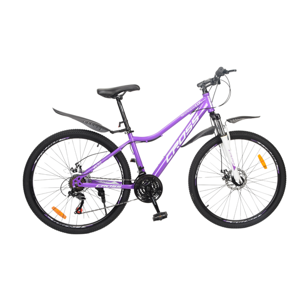 Велосипед Жіночий CROSS EOS 27.5" 15" Фіолетовий 34634765 фото