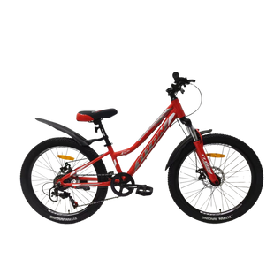 Велосипед Titan BEST MATE 2024 24"11" Червоний-Сірий-Білий 735893789789 фото