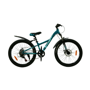 Велосипед Titan Calypso 24" 11" Темно зелений-Блакитний 75467778967 фото