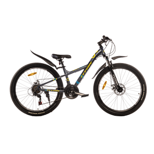 Велосипед Titan CALYPSO 26"13" Сірий-Жовтий 7658294237840 фото