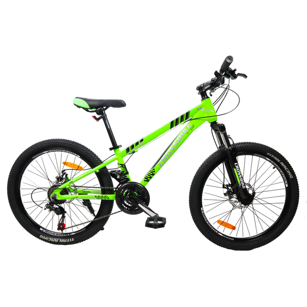 Підлітковий Велосипед CROSSBIKE EVEREST 24"12" Салатовий 1579251329 фото