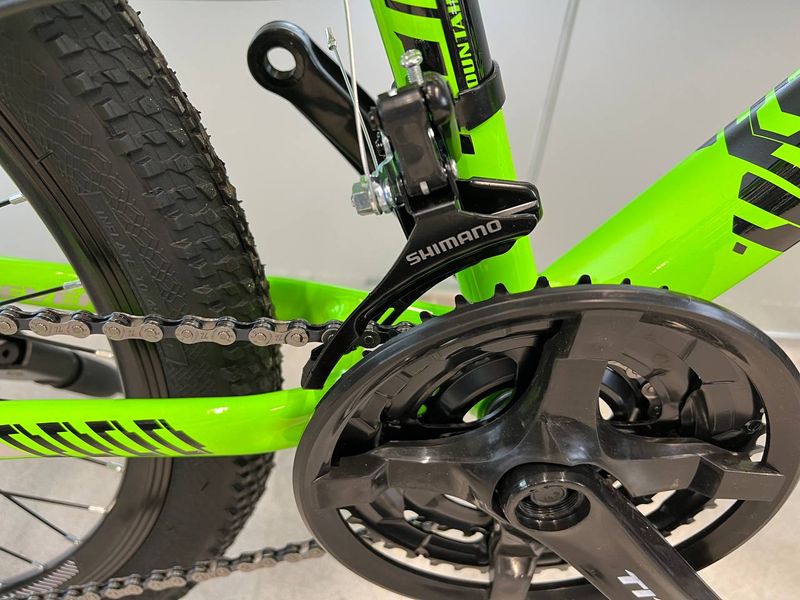 Підлітковий Велосипед CROSSBIKE EVEREST 24"12" Салатовий 1579251329 фото