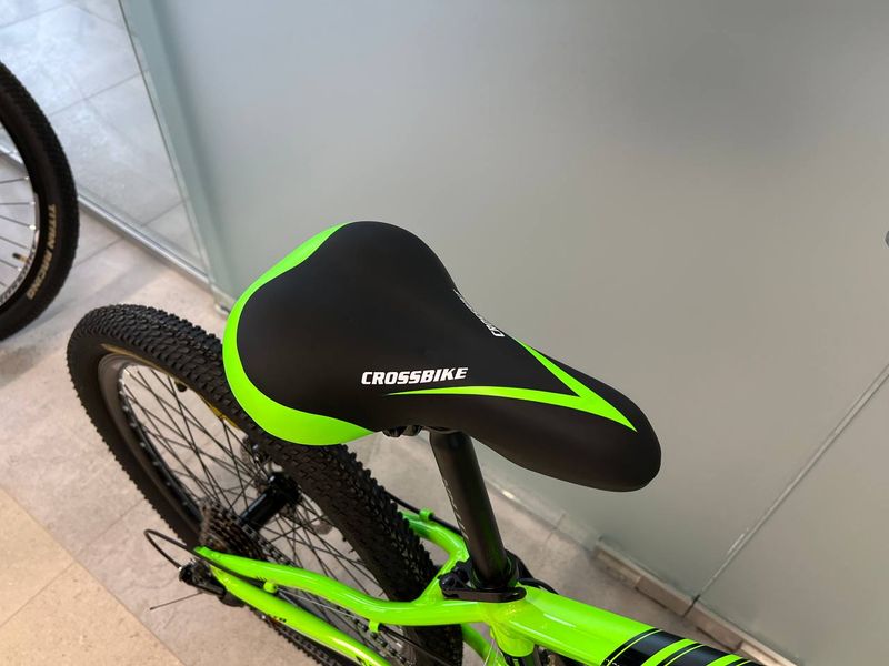 Підлітковий Велосипед CROSSBIKE EVEREST 24"12" Салатовий 1579251329 фото