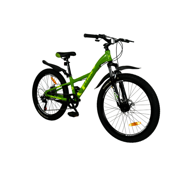 Велосипед Titan CALYPSO 24"11" Зелений-Жовтий 2987636705 фото