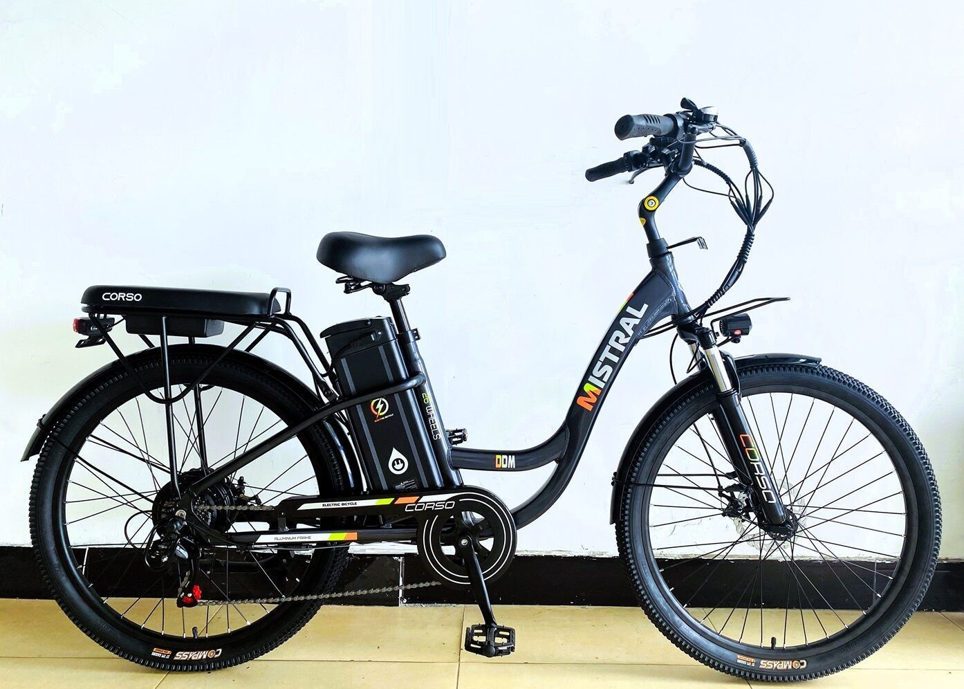 Купить Электровелосипед Corso Mistral 26 MS-26116 колеса 600W