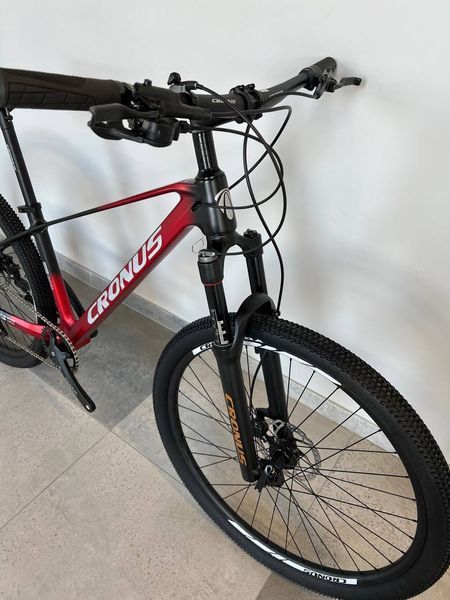 Велосипед CRONUS HURRICANE 27.5" 17.5" красно черный 47547-87 фото