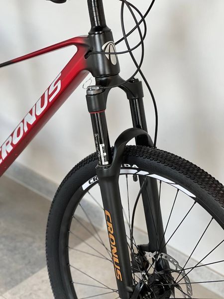 Велосипед CRONUS HURRICANE 27.5" 17.5" красно черный 47547-87 фото