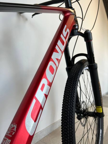 Велосипед CRONUS HURRICANE 27.5" 17.5" красно черный 47547-87 фото